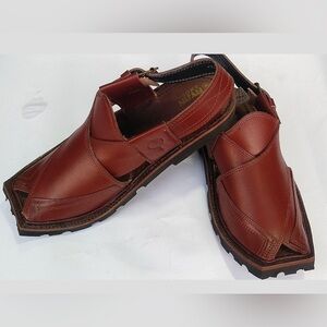 Handmade Genuine Leather Peshawari Chappal from Pakistan